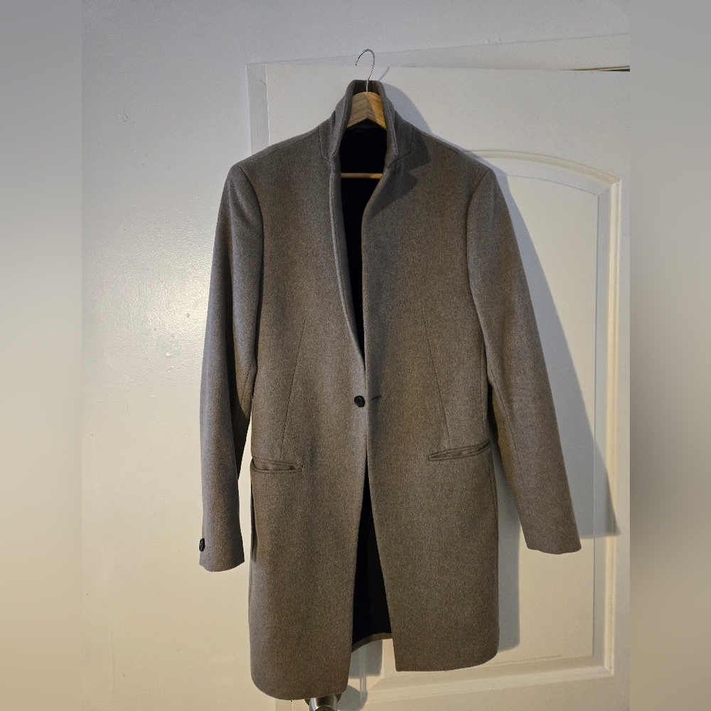AllSaints Gray Wool Coat (New)
